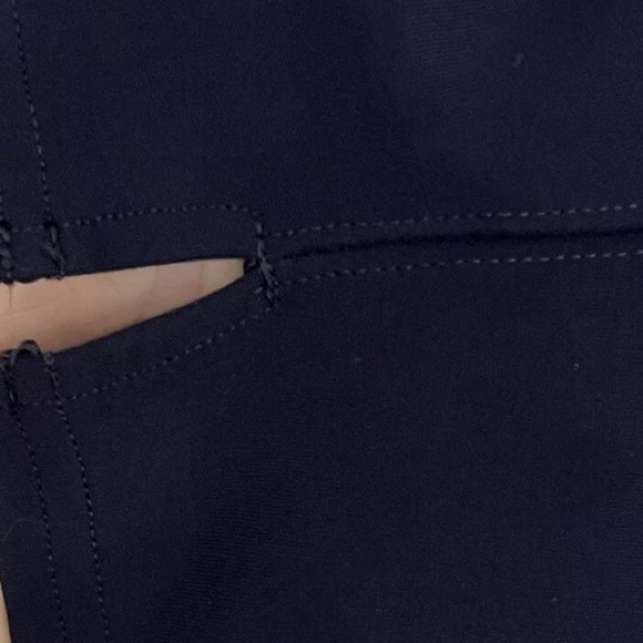 Spanx Ponte Knit Slit Hem Leggings - Picture 3 of 10